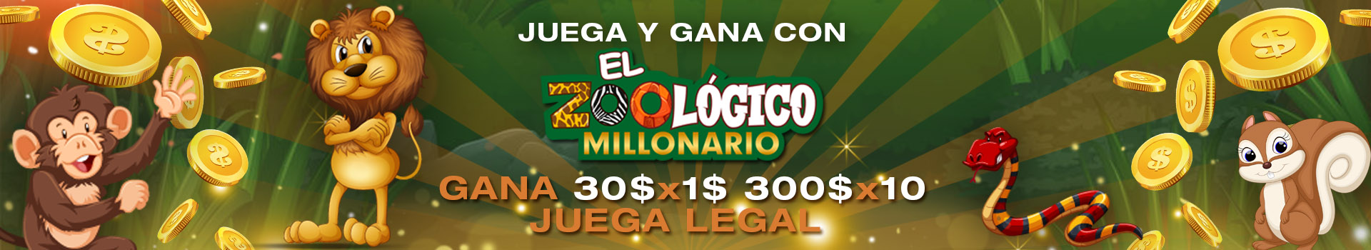 Banner de Zoológico Millonario